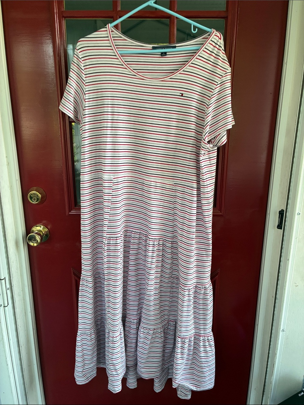 Tiered maxi dress